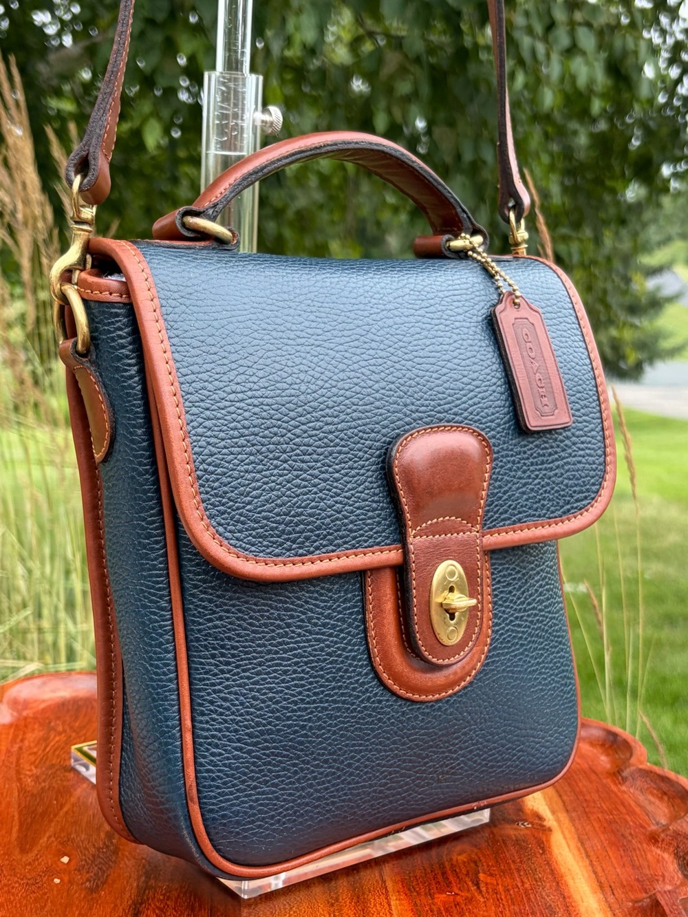 Vintage COACH Sheridan Collection Elliot Top Handle Shoulder Bag 4235 - Picture 16 of 17